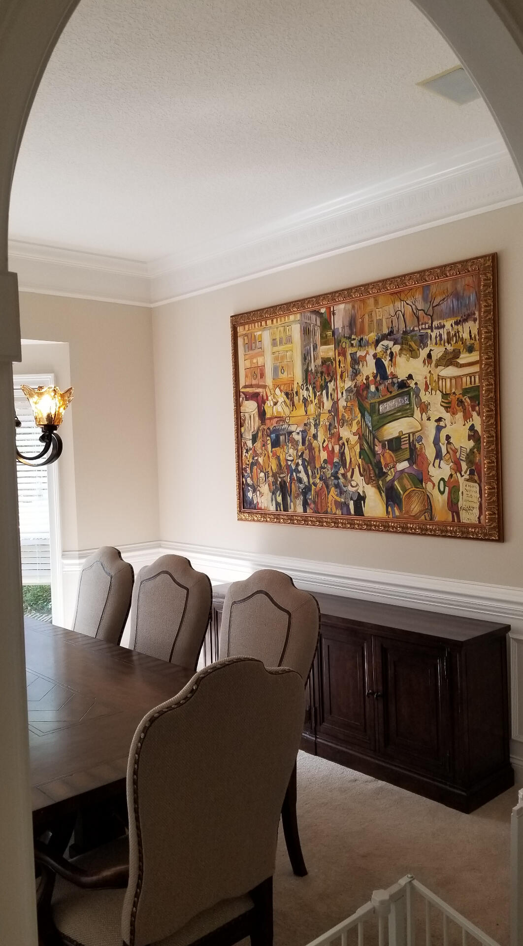 Formal Dining Art Install