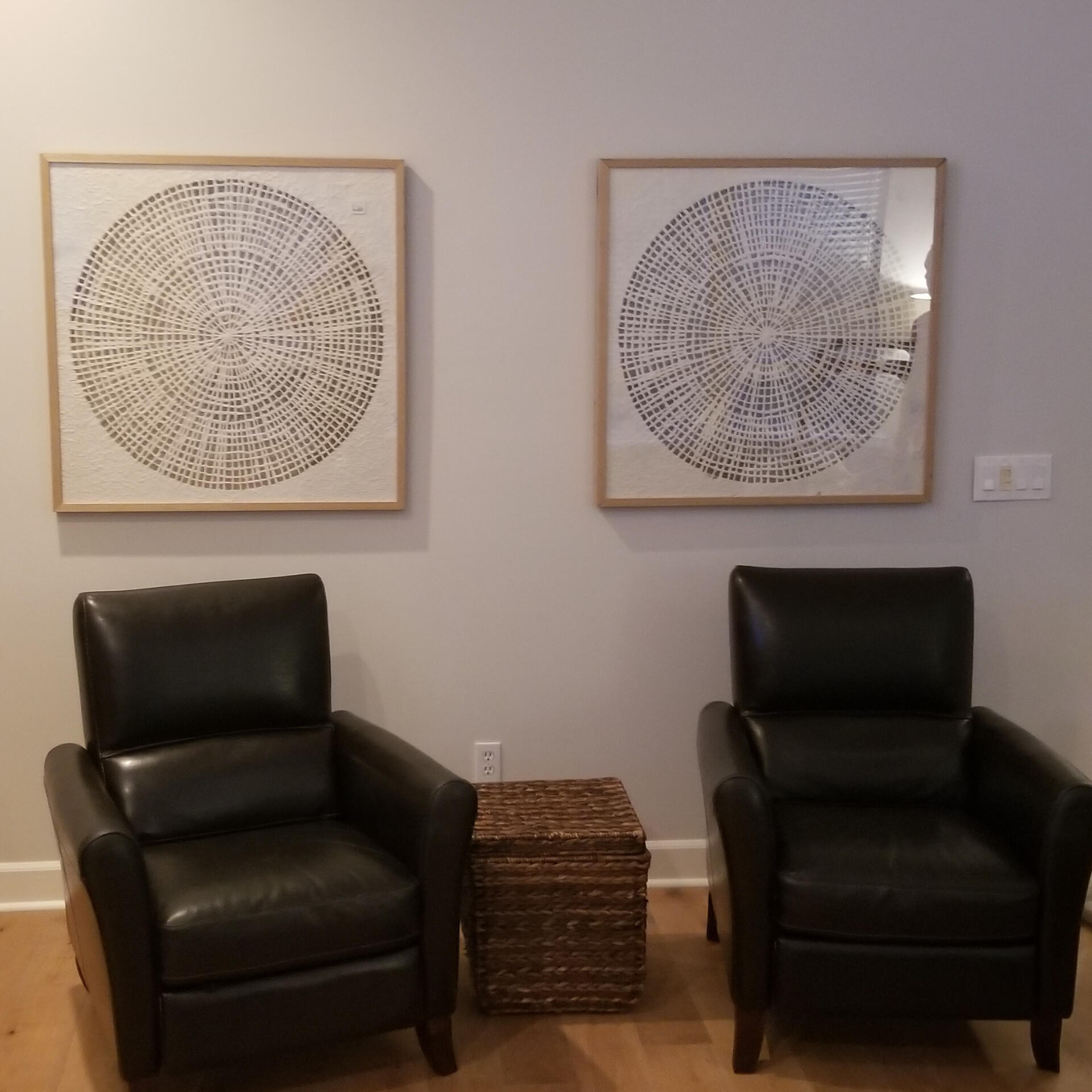 D-ring with drywall anchors